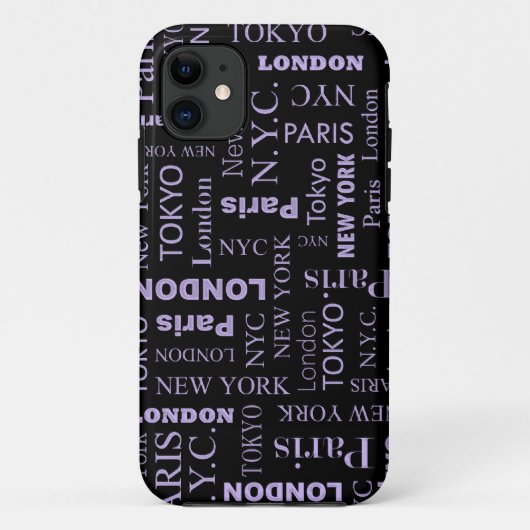 Steden Cool iPhone 5 Hoesje (Achterkant)