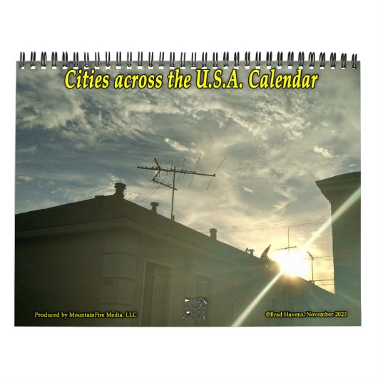Steden in de VS Agenda Kalender (Hoes)
