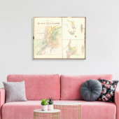 Steden van Centralia en grote verkrachters Canvas Afdruk (Insitu (Woonkamer))