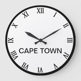 Steden van de wereldklok grote klok