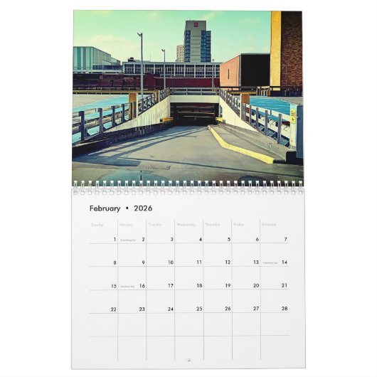 Steden van Engeland Kalender (Feb 2026)