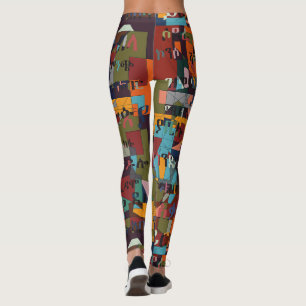 Steden van Ethiopië Leggings