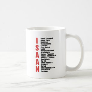 Steden van Isaan, Thailand Koffiemok