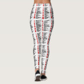 Steden van Isaan, Thailand Leggings (Achterkant)