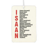 Steden van Isaan, Thailand Luchtverfrisser (Voorkant)