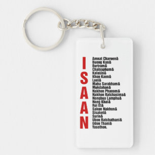 Steden van Isaan, Thailand Sleutelhanger