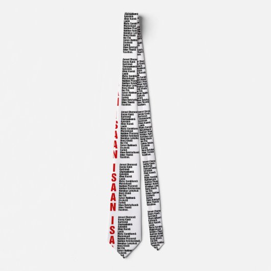 Steden van Isaan, Thailand Stropdas (Voorkant)