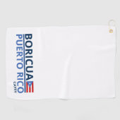Steden van Puerto Rico Golf Handdoek (Horizontaal)