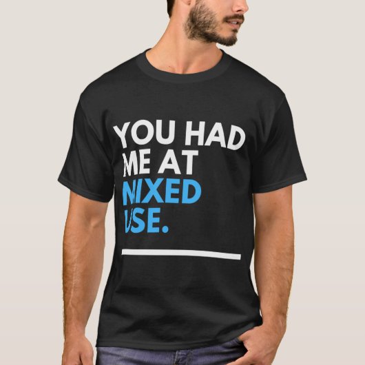 Stedenbouwkundige Mied Grondgebruik Ontwikkeling B T-shirt (Voorkant)