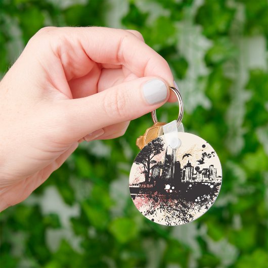 Stedenbouwkundige Sleutelhanger voor stadsontwikke