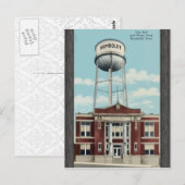 Stedenhuis en watertank Humboldt, Tena, Briefkaart (Voorkant / Achterkant)