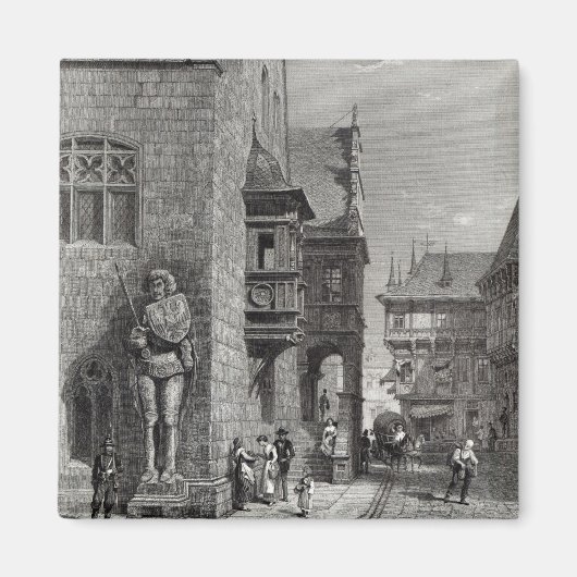 Stedenhuis, Halberstadt Magneet (Voorkant)