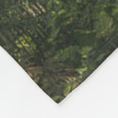 Stedenpaddenstoelen met gekanaliseerde bossen fleece deken (Hoek)