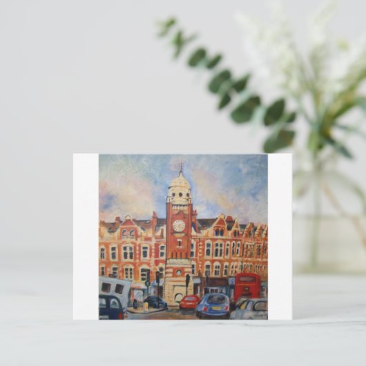 Stedenverkeer Briefkaart (Staand voorkant)