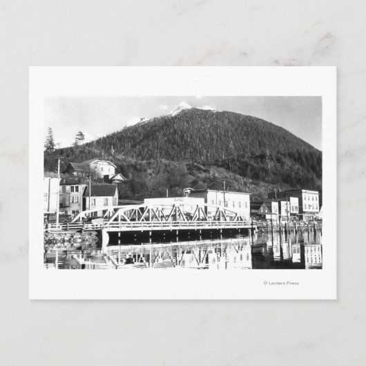 Stedman Street Bridge en Deer Mountain, Briefkaart (Voorkant)