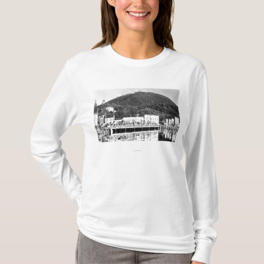Stedman Street Bridge en Deer Mountain, T-shirt (Voorkant)