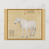 Steed - een paard genaamd Benxiaocong Chinese beel Briefkaart (Voorkant)