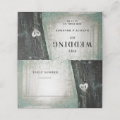 steeds meer | Betoverd bos | MOSS-tabelnummer Plaatskaartje (Buitenkant ongevouwen)