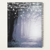 steeds meer | betoverde bos Paarse bruiloft planne Planner (Achterkant)