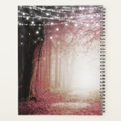 steeds meer | Betoverde Bos Roze Huwelijksplannen Planner (Achterkant)