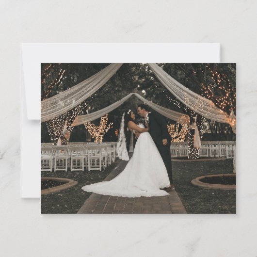 steeds meer | Betoverde Fairy Forest Liefde en Bed Bedankkaart (Achterkant)