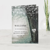 steeds meer | Betoverde Fairy Forest trouwceremoni Programma (Voorkant)