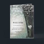 steeds meer | Betoverde Fairy Forest trouwceremoni Programma<br><div class="desc">steeds meer | Betoverd sprookjesbos | Moss Green Wedding Invitation Suite. Dromerige magische fantasie bos, met etherische strijklichten en sprookjesorbs gloeien en sprankelen rondom. Het afbeelding heeft een maanverlichte gloed, voor een romantische avond bruiloft locatie verlicht. Dit betoverende ontwerp is zeker om uw gasten te betoveren! De aanpasbare tekst wordt...</div>