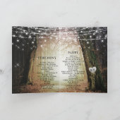 steeds meer | Betoverde Fairy Forest trouwceremoni Programma (Binnen)