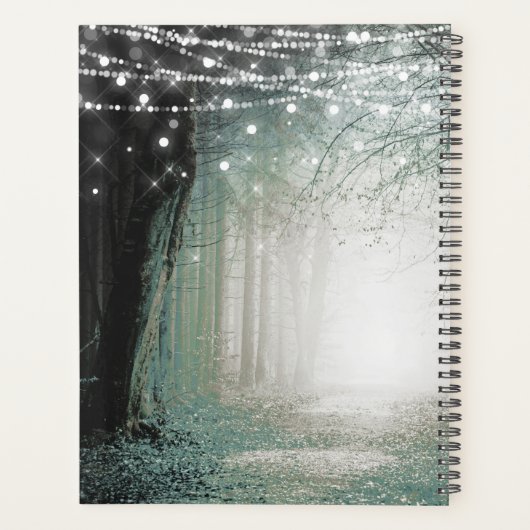 steeds meer | Betoverde Forest Moss huwelijksplann Planner (Achterkant)