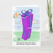 Steeds meer leuke verjaardagen Kaart (Voorkant)