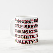 Steeds opnieuw... koffiemok (Voorkant links)