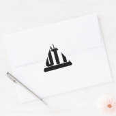 STEEDS OUTTA CUSTOM JOUW TEKST HIER T-SHIRT STICKER (Envelop)