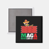 Steeds over Anti Funny Mannen Mexico Pride Magneet (Voorkant / Achterkant)