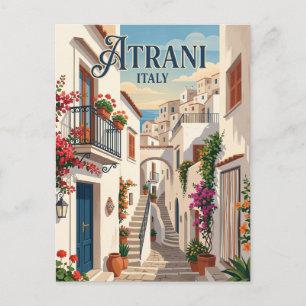 Steeg in Atrani Italië Briefkaart