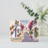 Steeg in Casares Spanje Briefkaart (Staand voorkant)