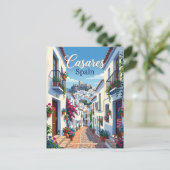 Steeg in Casares, Spanje Spanje Briefkaart (Staand voorkant)