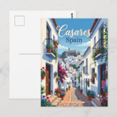 Steeg in Casares, Spanje Spanje Briefkaart (Voorkant / Achterkant)