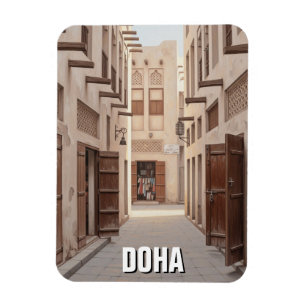 Steeg in Doha Qatar Reizen Magneet