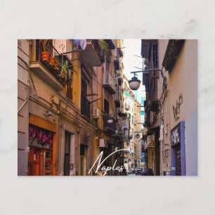 Steeg in Napels (Napoli) Uitnodiging Briefkaart