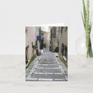 Steeg in St Paul, Frankrijk Kaart