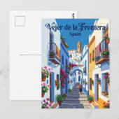 Steeg in Vejer de la Frontera Spanje Briefkaart (Voorkant / Achterkant)