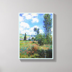 Steeg op de Gebieden heilige-Martin Claude Monet Canvas Afdruk