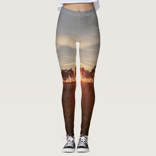 Steeg van dennen - Leggings voor vrouwen (Voorkant)
