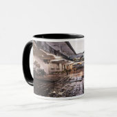 Steeg Vintage Gebouw Regenstraat Mok (Voorkant links)