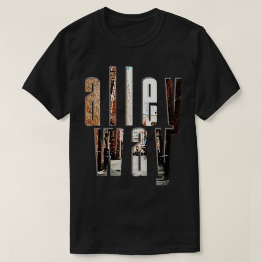 steegje t-shirt (Design voorkant)