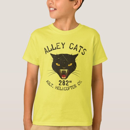 Steegkatten Vintage Embleem T-shirt (Voorkant)