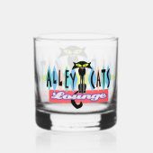 "Steegkatten" Whisky Glas (Achterkant)