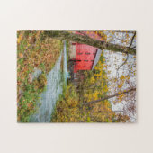 Steegmolen in de herfst legpuzzel (Horizontaal)