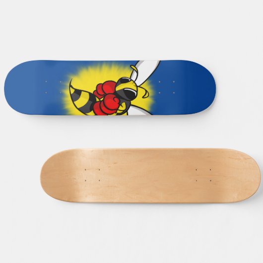 Steek als een bij persoonlijk skateboard (Horizontaal)