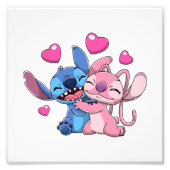 Steek &amp; Engel Valentijnse  1 Foto Afdruk (Voorkant)